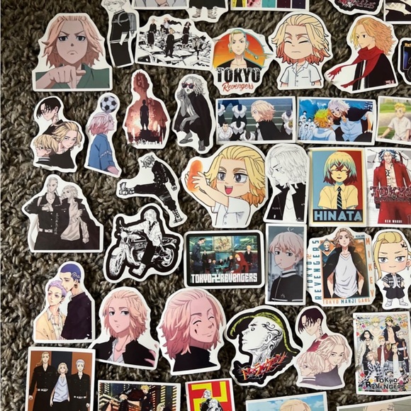 Tokyo Revengers 50 pcs Sticker Set Japanese Anime - Picture 3 of 8
